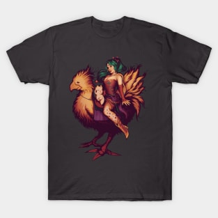 Mog's Chocobo Riding club T-Shirt